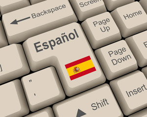 Espanol on keyboard